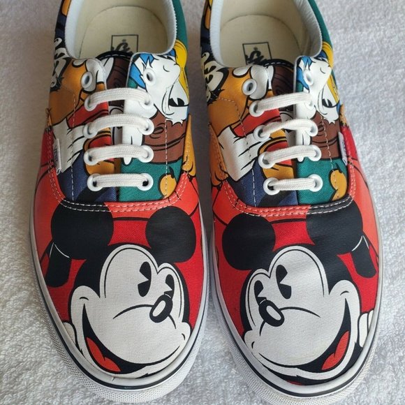 Vans Other - VANS Disney x Era 'Mickey and Friends' Sneakers Mens 12 (US) / 46 (EUR) / 30 cm